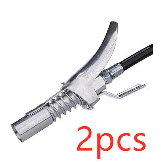 High pressure grease nozzle silver