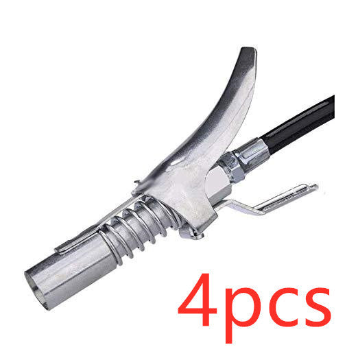 High pressure grease nozzle silver